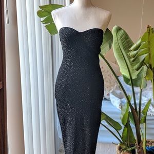 Beautiful Strapless midi length dress